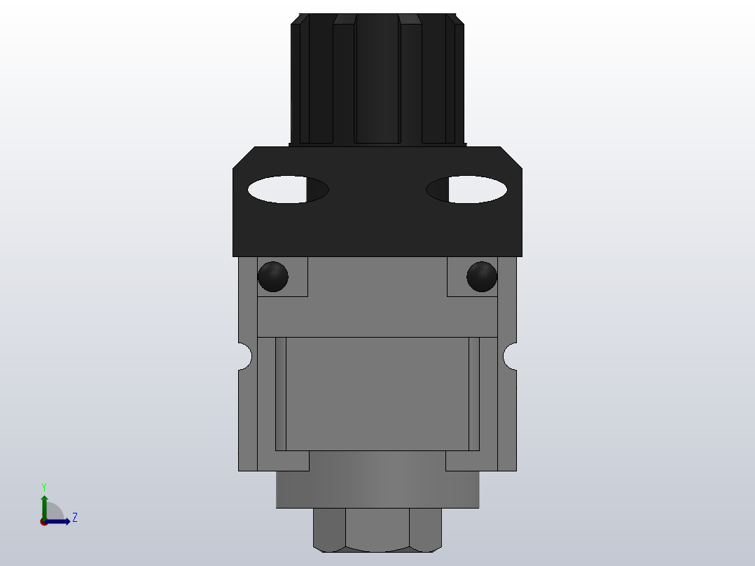 MASR1000~5000[MASR2500-02]减压阀左视图