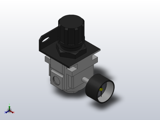MASR1000~5000[MASR2500-02]减压阀正等轴测缩略图