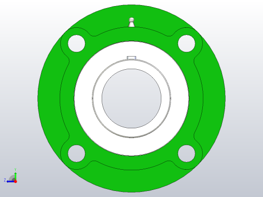 GB╱T 7810-2017[带凸台圆形座外球面球轴承(UELFC)UELFC 213]右视缩略图
