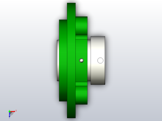 GB╱T 7810-2017[带凸台圆形座外球面球轴承(UELFC)UELFC 213]俯视缩略图