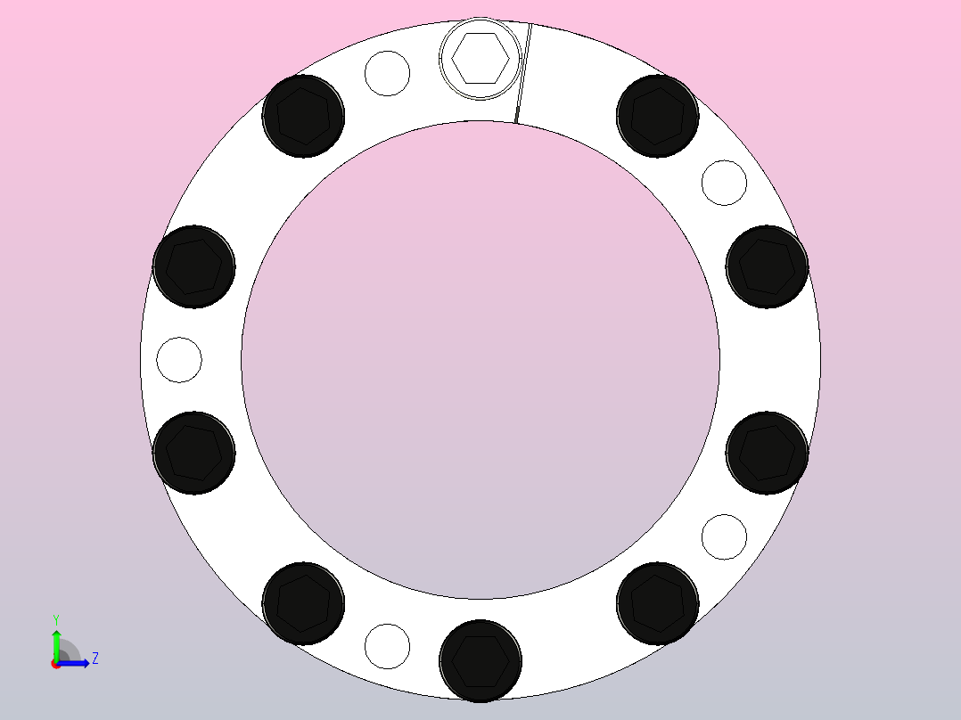 Z3系列胀紧套[Z3-95×135]左视图