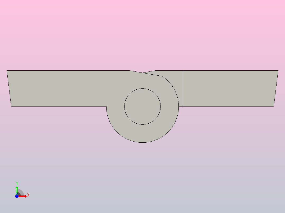 ZJ-30X40-C1锥孔铰链前视图