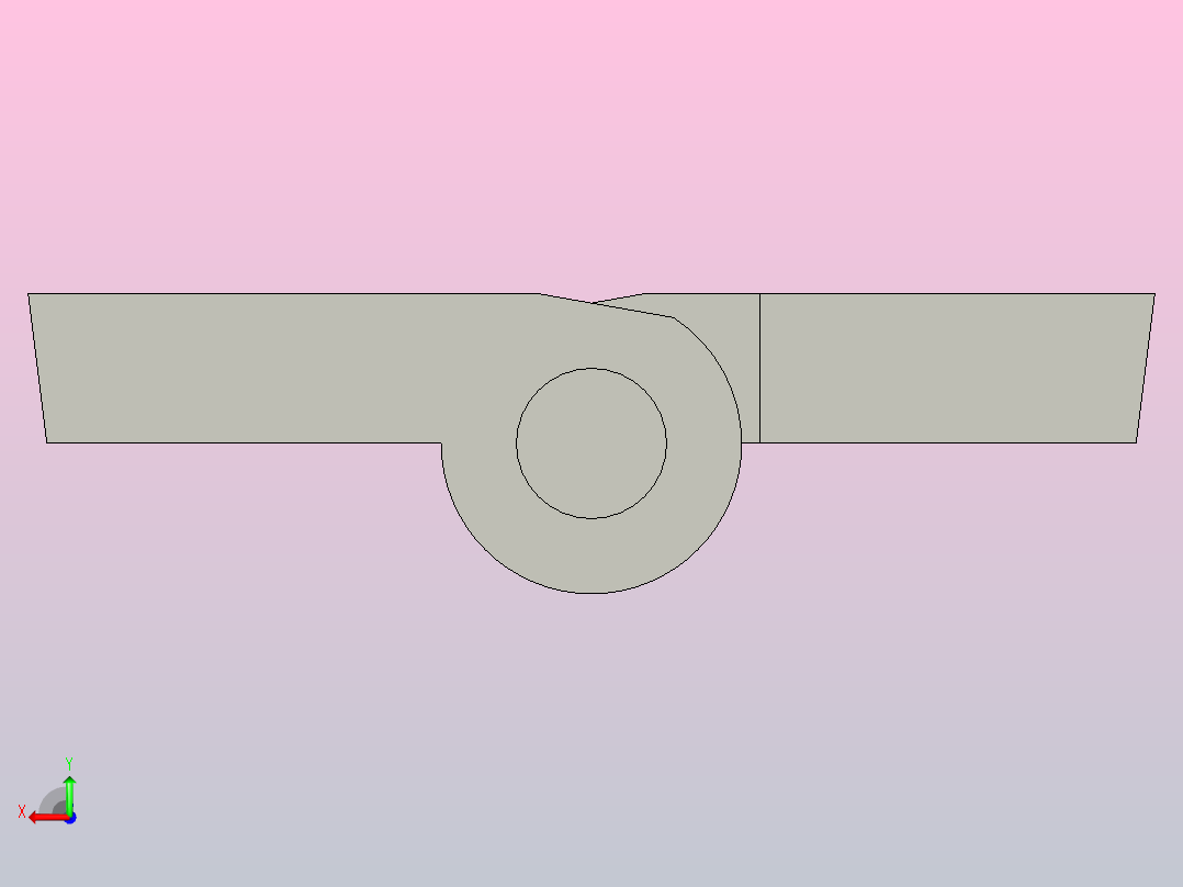 ZJ-30X40-C1锥孔铰链后视图