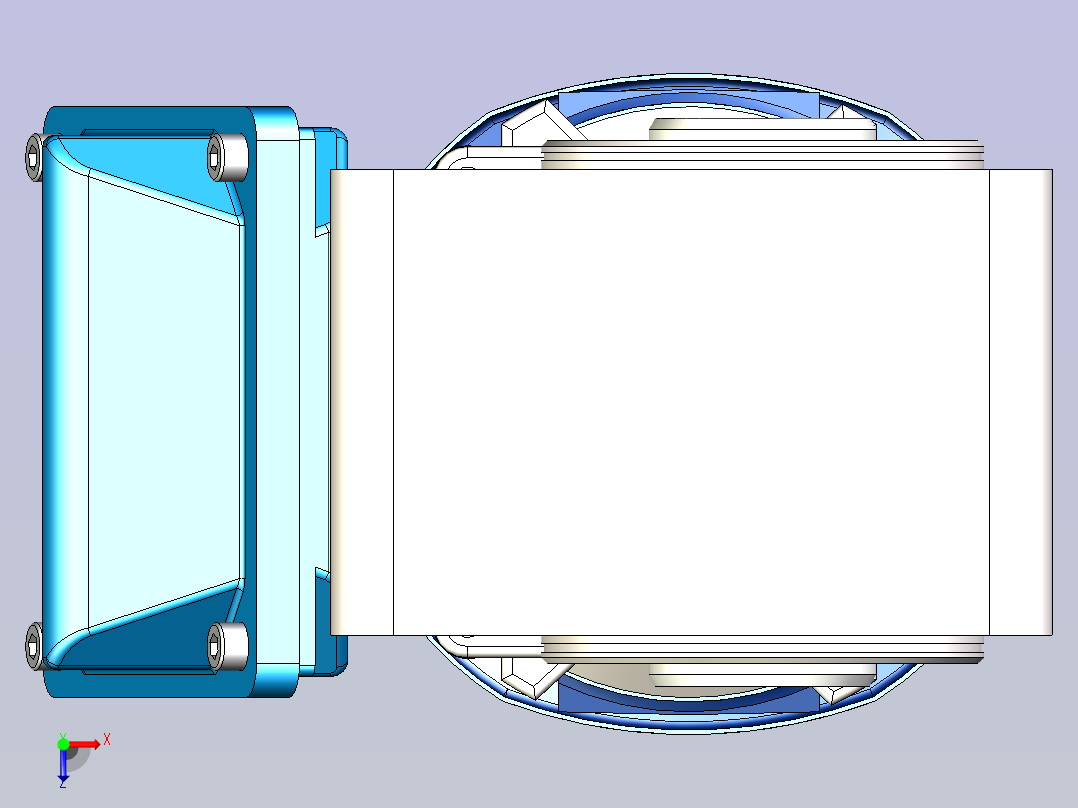 住友(SMT)减速机3D RNYM01-1230-B俯视图