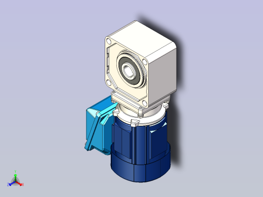 住友(SMT)减速机3D RNYM01-1230-B正等轴测缩略图