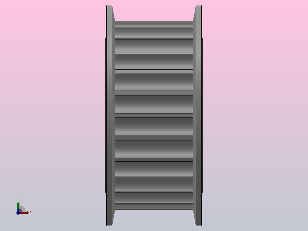 带顶丝圆孔标准型圆弧形齿同步带轮8YU型_S8YUHT-26-25-dt18-A前视图