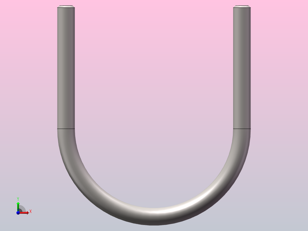 U形螺栓_140前视图