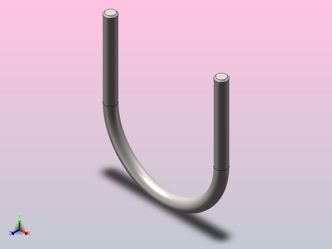 U形螺栓_140正等轴测图