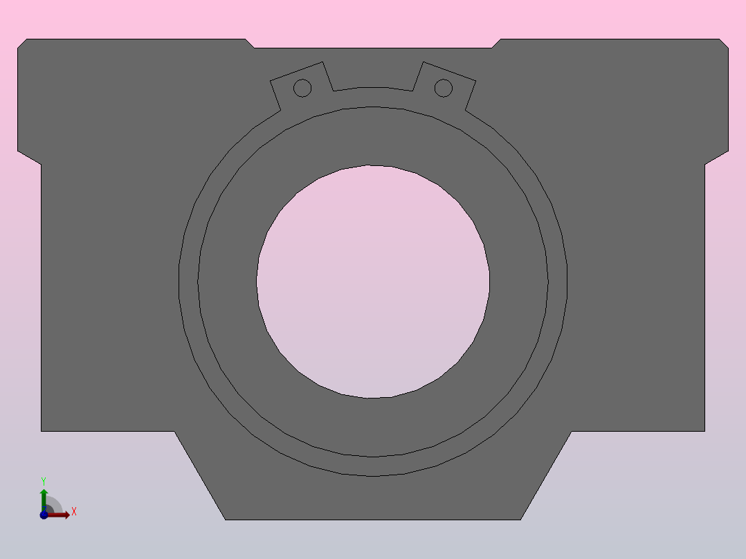 SC-VUU[SCS25UU]滑块前视图