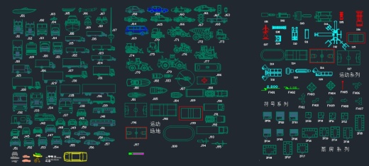 CAD机械零件练习图纸AutoCAD机械制图样例缩略图