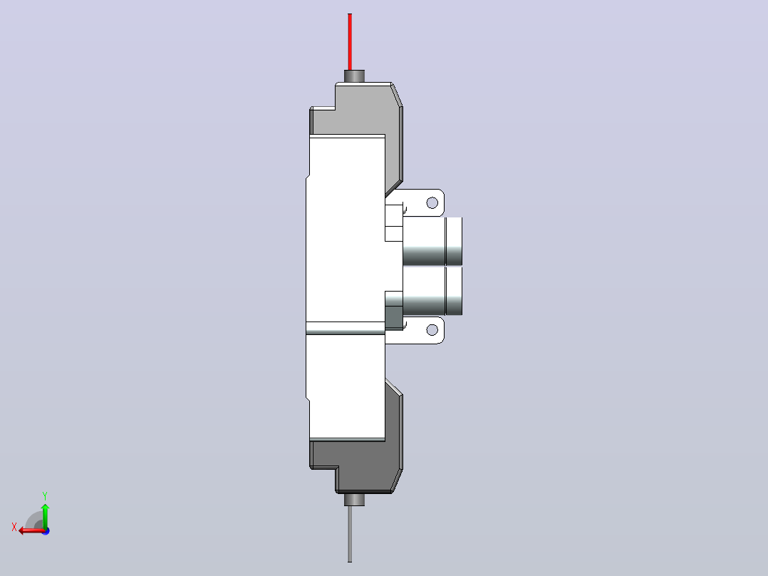 SY5520-LD-C4-8 L型插座式电磁阀[SY5520-6-LD-01-C6-F2]后视图