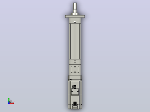 轻载电动缸TPA-ESR40-1210C-L50-M-FA-W-P40-C3前视缩略图
