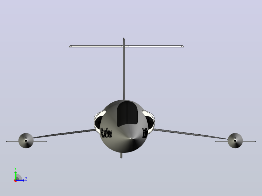 F-104星际战斗机左视缩略图
