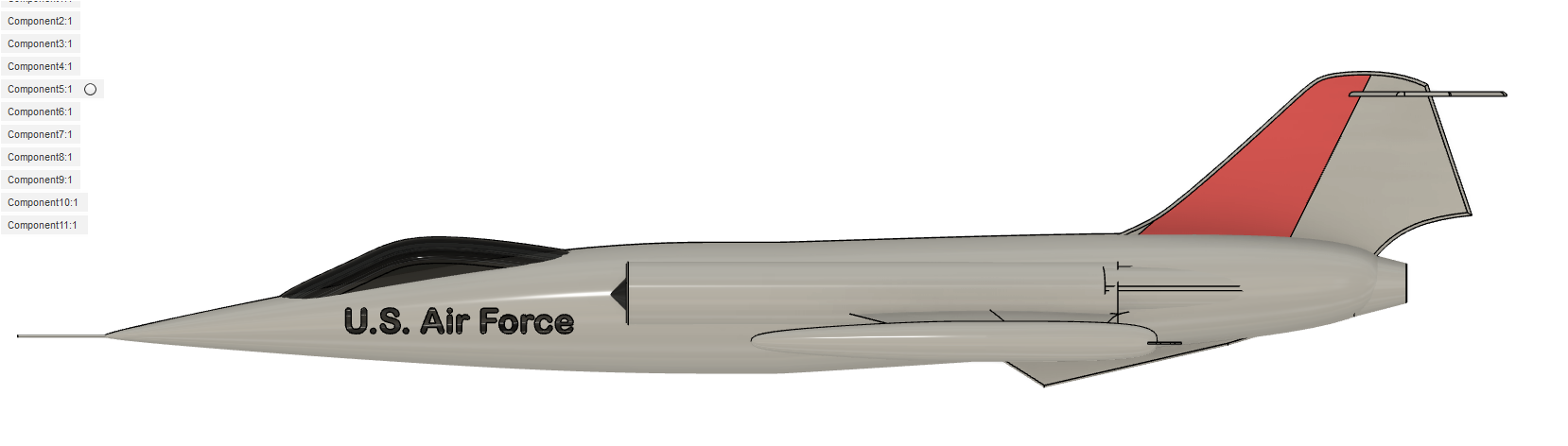 F-104星际战斗机