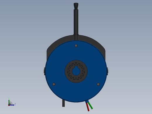 MD-D型电磁圆盘式制动器_MD7-D-14-RL-DC24V左视缩略图