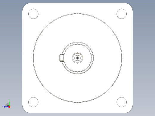 KTF060-L2-14-50-70-M5行星减速机右视缩略图