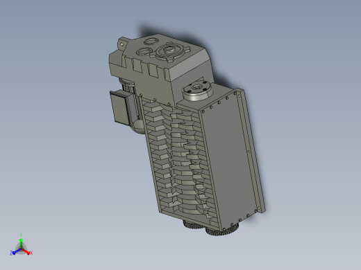 碎纸机shredder-40832-模型格式为 stp igs