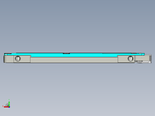 硬盘内部结构CATIA V5 r21实体后视缩略图