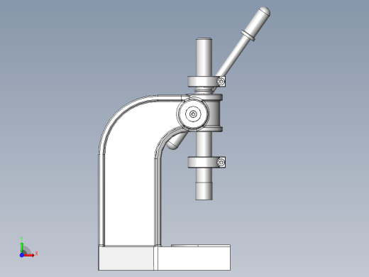 塑料外壳压入夹具前视缩略图