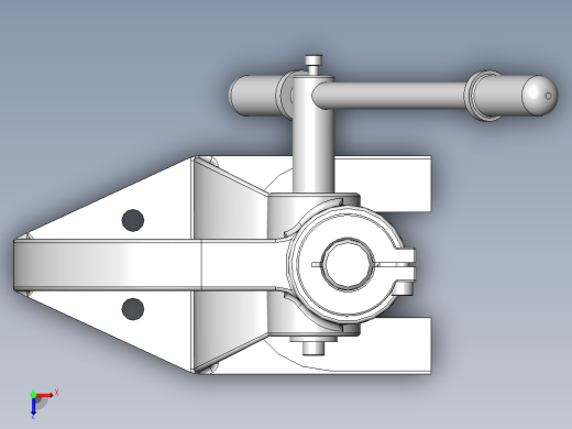 塑料外壳压入夹具俯视缩略图