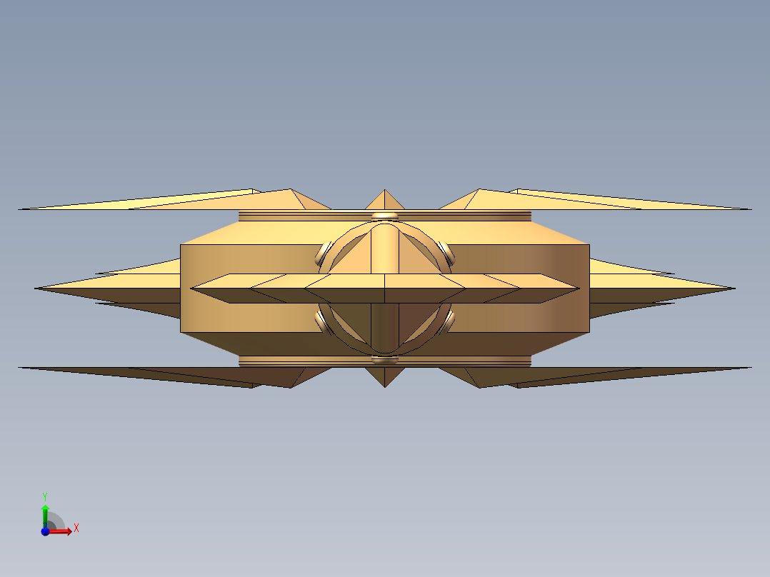 勇气之枪前视图