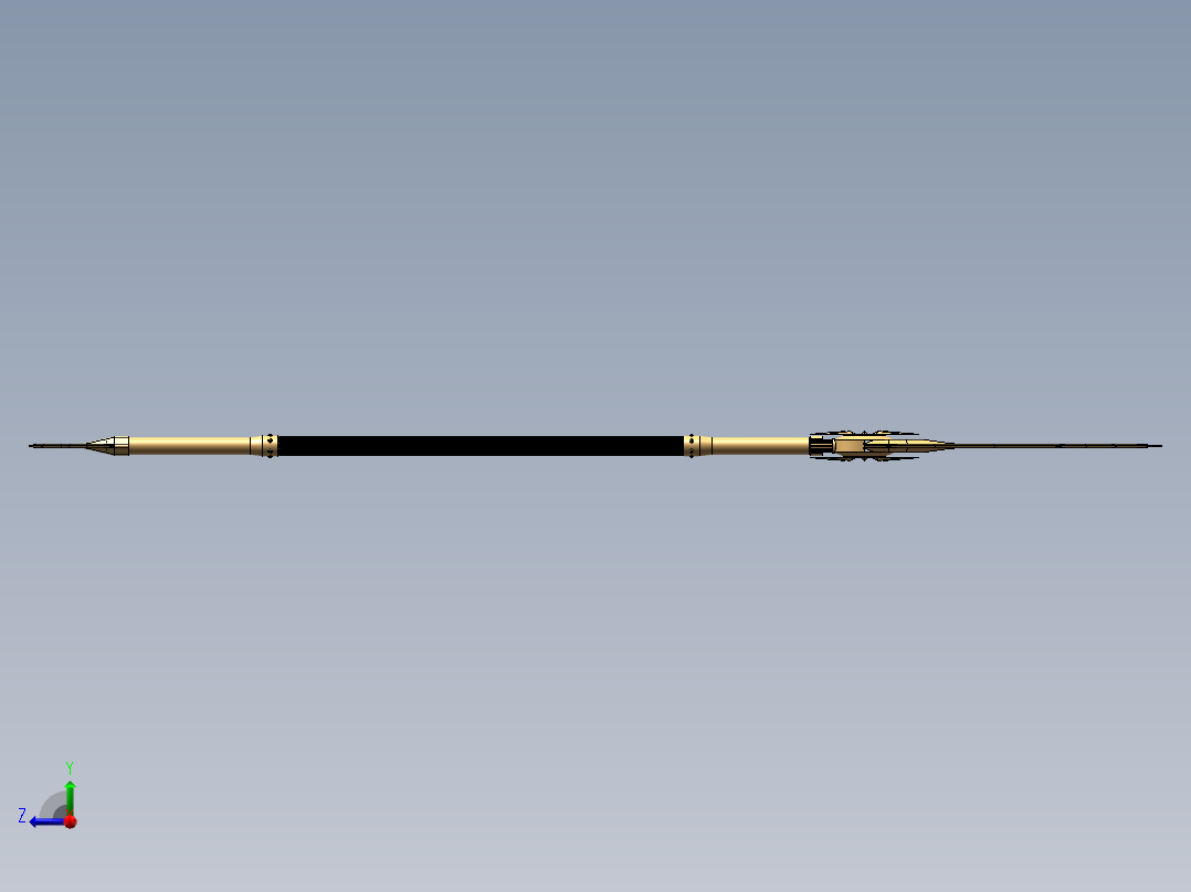 勇气之枪右视图