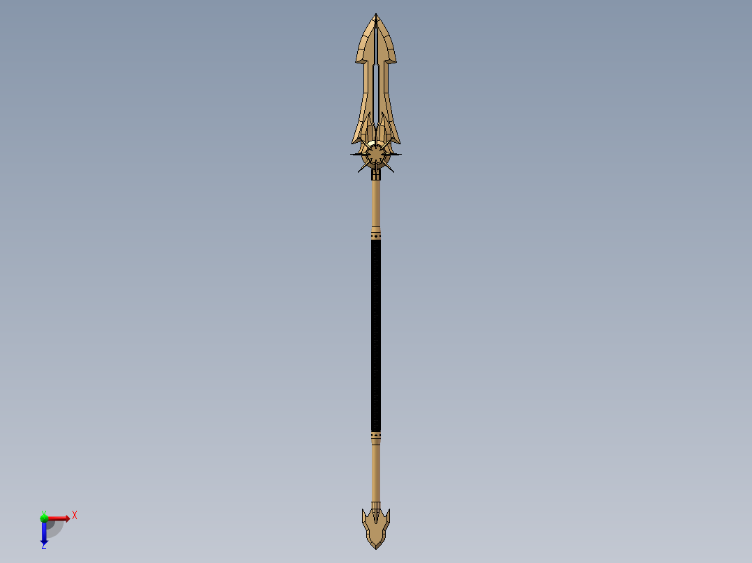 勇气之枪俯视图