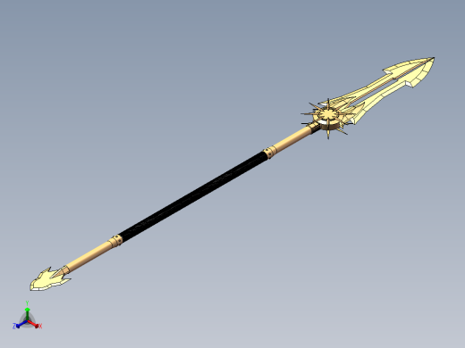 勇气之枪正等轴测缩略图