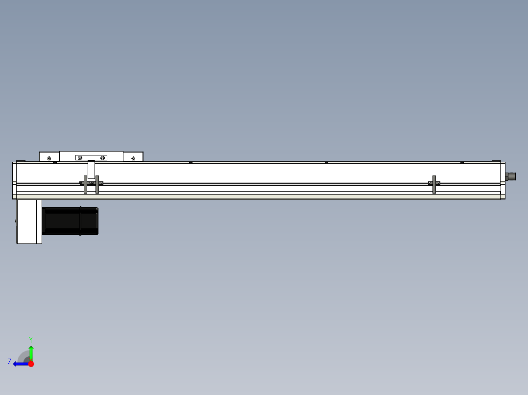 Toyo东佑达直线模组-ECH17-750-BM-400W右视图