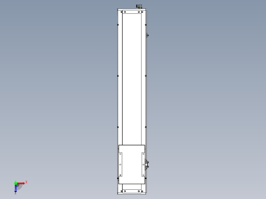 Toyo东佑达直线模组-ECH17-750-BM-400W俯视缩略图