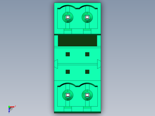 DEGSON 2EDG 系列 5.0mm 可插拔接线端子组-2EDGVH-5.0-04P-14-00AH俯视缩略图