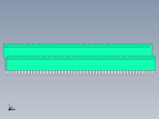 DEGSON 2EDG 系列 5.08mm 可插拔接线端子组-2EDGVT-5.08-48P-14-00AH前视缩略图