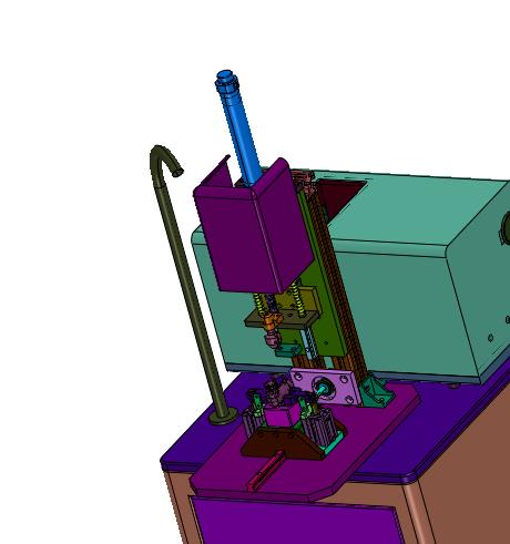 热水器阀吹气式锁螺丝机