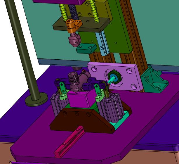 热水器阀吹气式锁螺丝机