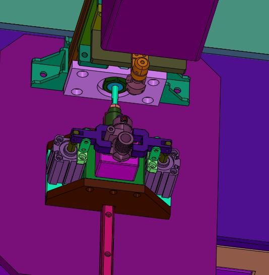 热水器阀吹气式锁螺丝机