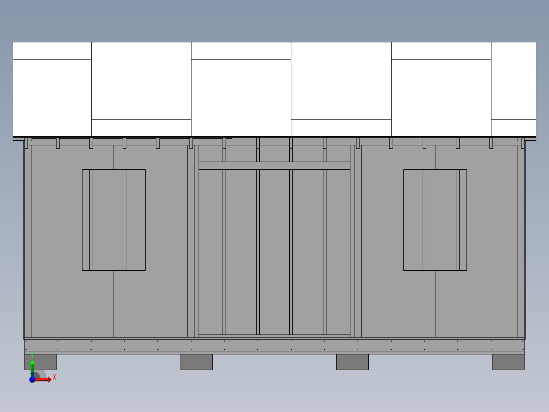 16x20小屋门廊前视图