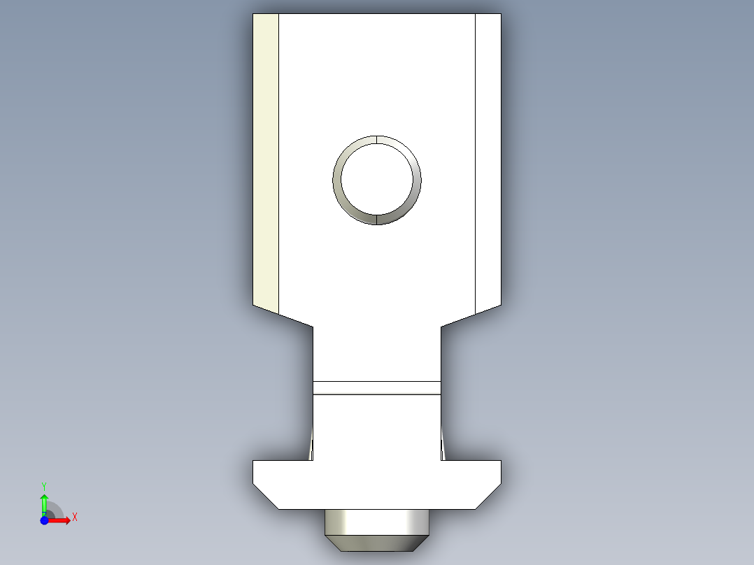 型材-BR 10-10 INNER BRACKET KJN535572前视图