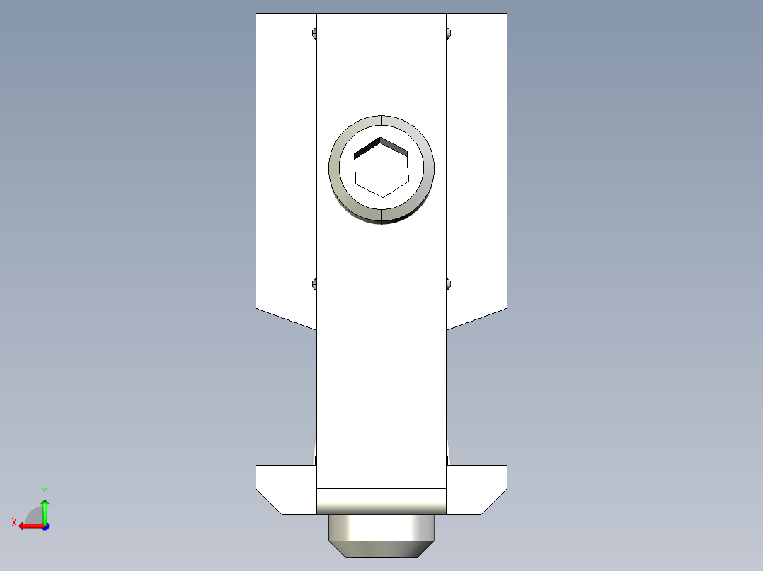 型材-BR 10-10 INNER BRACKET KJN535572后视图