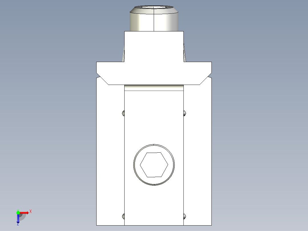 型材-BR 10-10 INNER BRACKET KJN535572俯视图