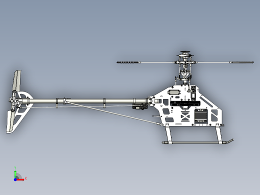 亚拓500直升机模型前视缩略图