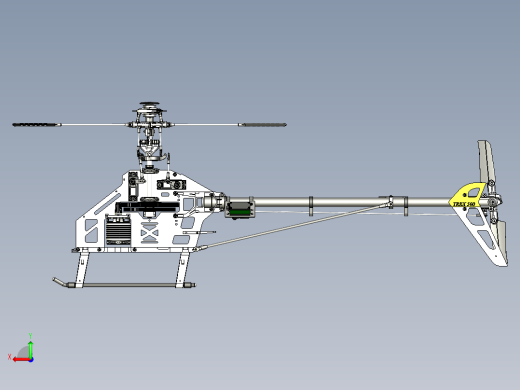 亚拓500直升机模型后视缩略图