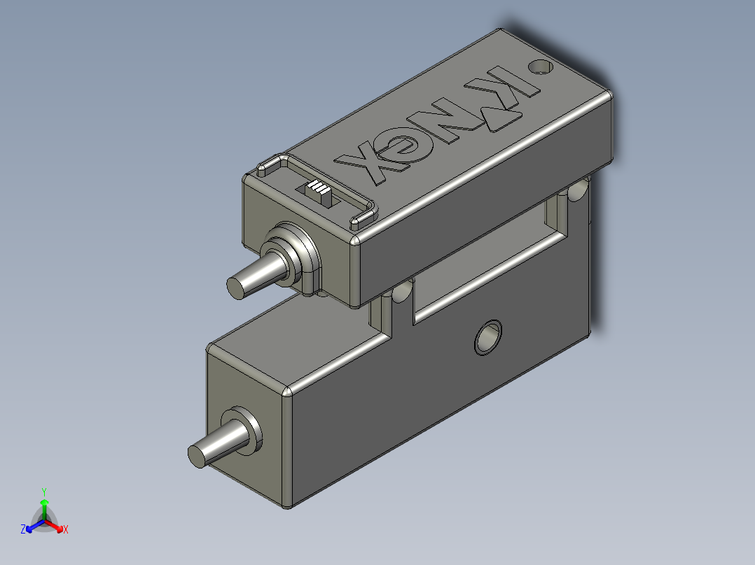 K‘NEX马达正等轴测图