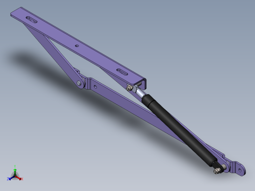 沙发转换机构正等轴测缩略图