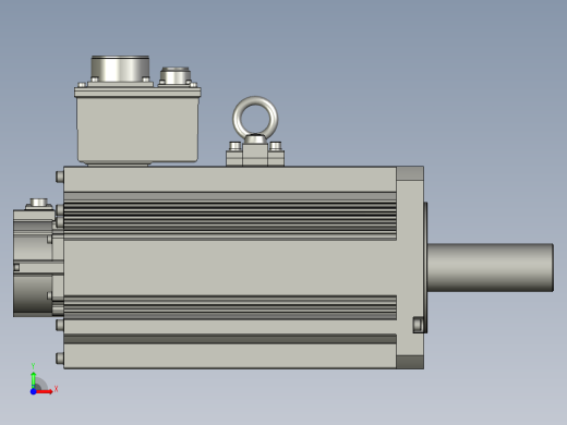 7500W MHME伺服马达前视缩略图