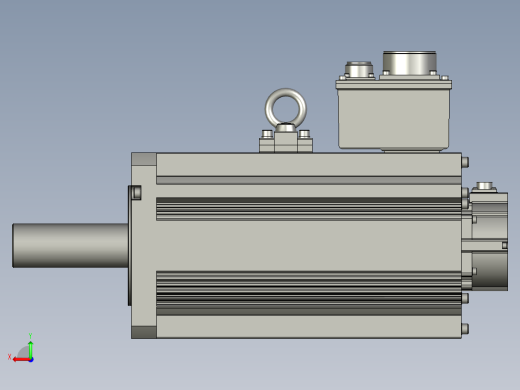 7500W MHME伺服马达后视缩略图