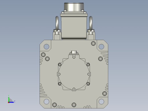 7500W MHME伺服马达左视缩略图