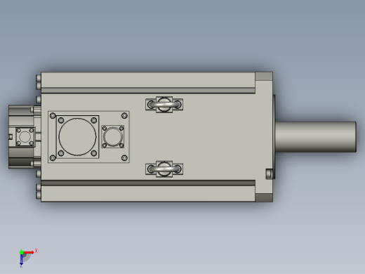 7500W MHME伺服马达俯视缩略图