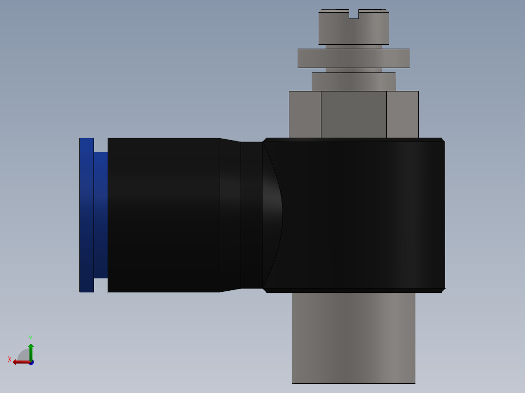 Ø10 x 1-4 - CONTROLE DE FLUXO 90° BANJO (C0K511028)后视图