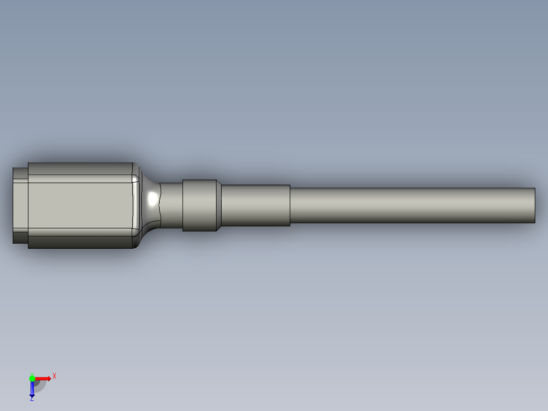 基恩士CA-R20cable_kc图纸模型俯视图