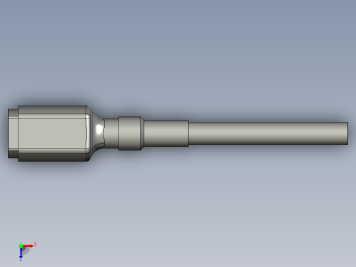 基恩士CA-R20cable_kc图纸模型俯视缩略图